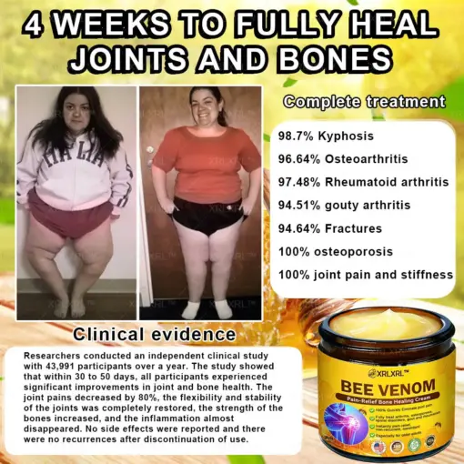 XRLXRL™ Bee Venom Pain-Relief Bone Healing Cream