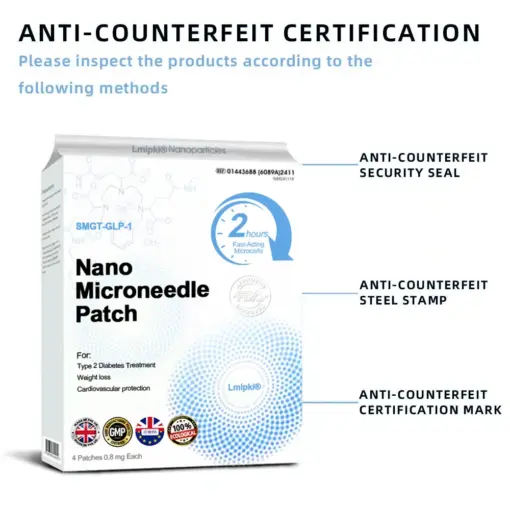 【Lmipki® Official Store】 NIDDK-Tirzepatide Nano Microneedle Patch