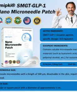 【Lmipki® Official Store】✅[See results in 7 days]✅ Nano Microneedle Patch with Tirzepatide&Matrixyl 3000