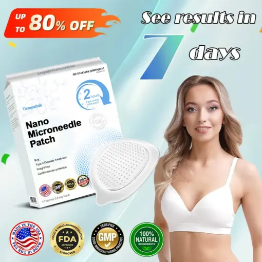 [Official Store🇺🇸] Lmipki® NIDDK-Tirzepatide Nano Microneedle Patch